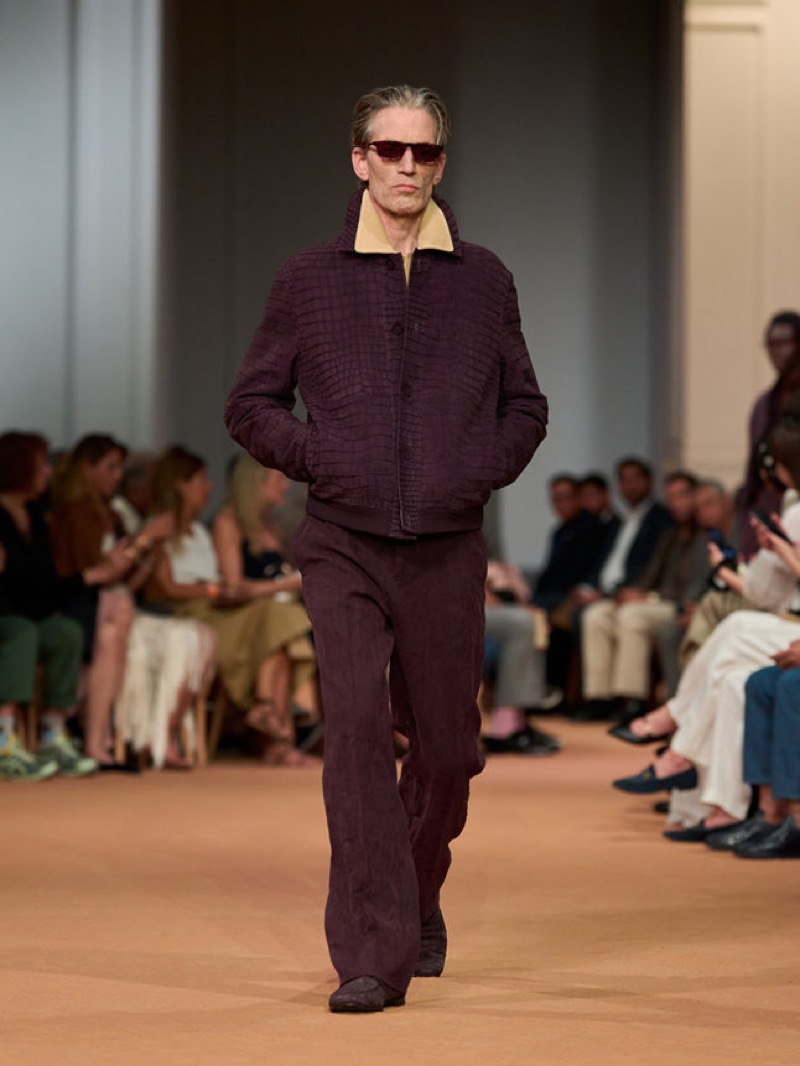 » Zegna Summer 2026 Sets a Slower Pace for Tailored Dressing Zegna Summer 2026 Collection 052