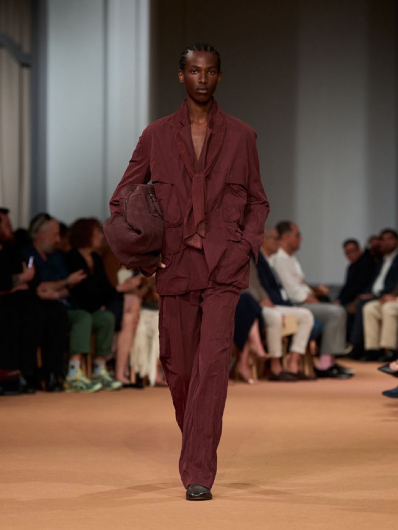 » Zegna Summer 2026 Sets a Slower Pace for Tailored Dressing Zegna Summer 2026 Collection 058