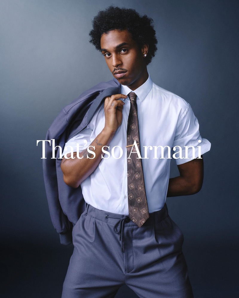 Bakar fronts the Giorgio Armani "That's So Armani" campaign. » Bakar Brings Modern Cool to That’s So Armani Campaign Bakar fronts the Giorgio Armani "That's So Armani" campaign.