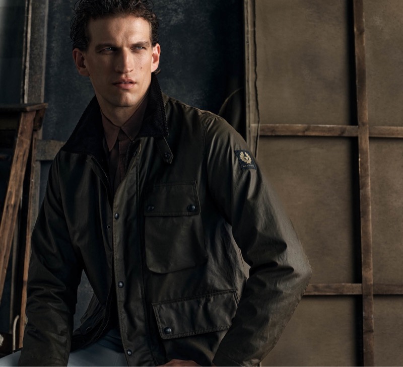 » Belstaff Returns to Its Roots With Waxed Cotton Icons Belstaff Pioneers in Waxed Cotton Campaign 2025 003