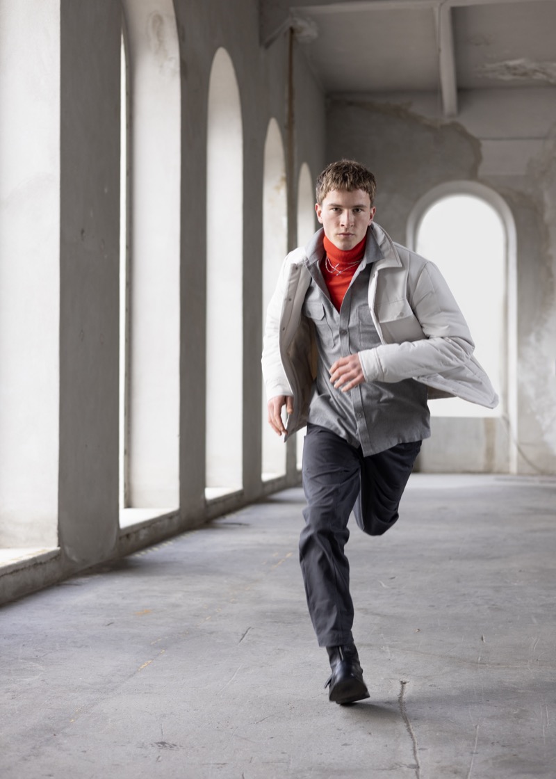 » Bikkembergs Fall 2025 Frames Utility, Texture & Grip Bikkembergs Fall Winter 2025 006