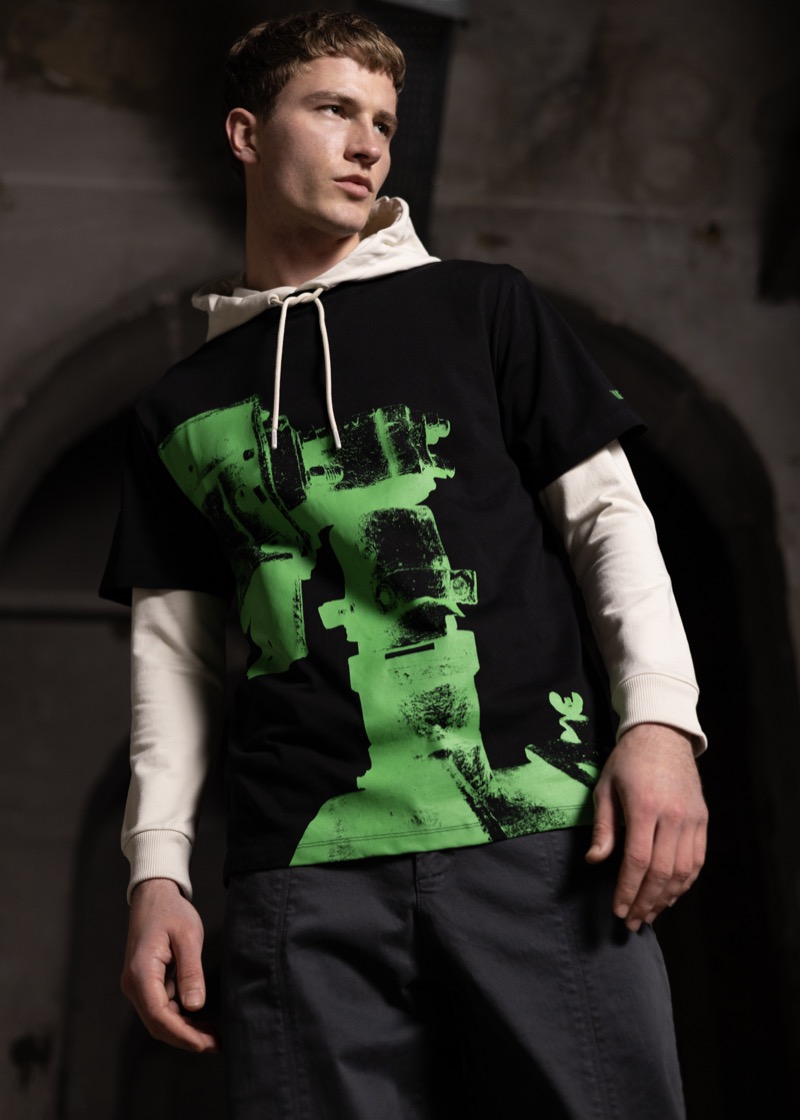 » Bikkembergs Fall 2025 Frames Utility, Texture & Grip Bikkembergs Fall Winter 2025 026