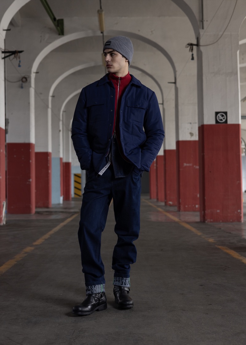 » Bikkembergs Fall 2025 Frames Utility, Texture & Grip Bikkembergs Fall Winter 2025 040