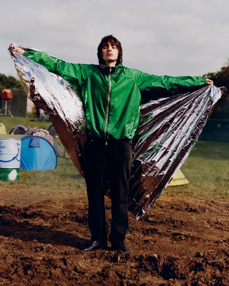 Gene Gallagher appears in the Burberry Festival campaign. » Burberry Festival Puts the Gallaghers in the Spotlight Gene Gallagher appears in the Burberry Festival campaign.