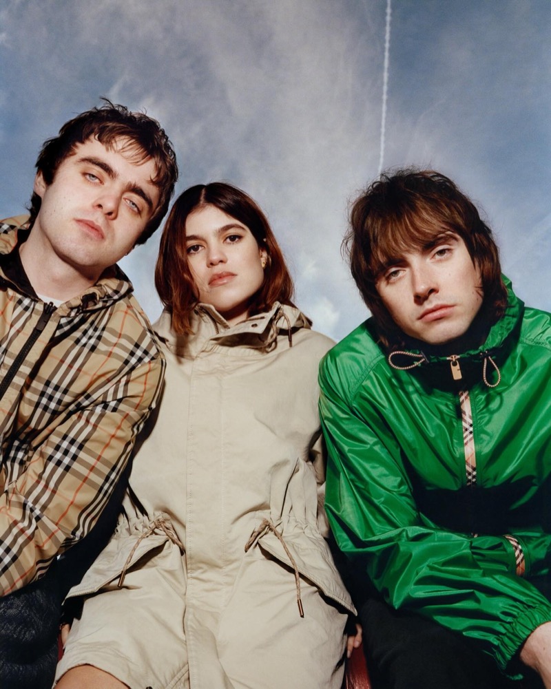 Lennon, Molly, and Gene Gallagher appear in the Burberry Festival campaign. » Burberry Festival Puts the Gallaghers in the Spotlight Lennon, Molly, and Gene Gallagher appear in the Burberry Festival campaign.