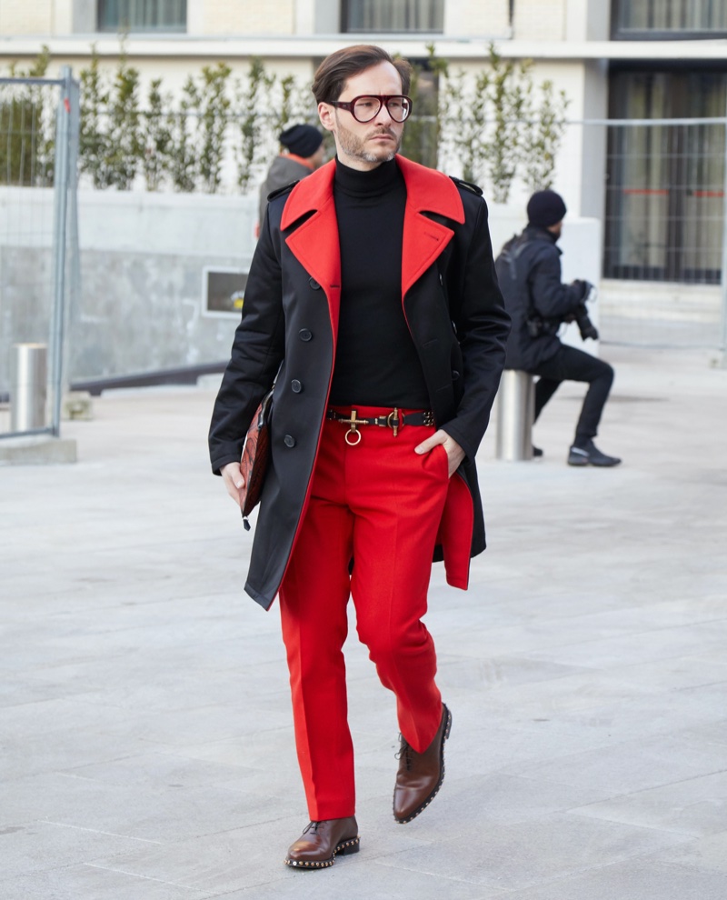 Color Red Mens Outfit » The Discerning Man’s Guide to Building a Luxe Wardrobe Color Red Mens Outfit