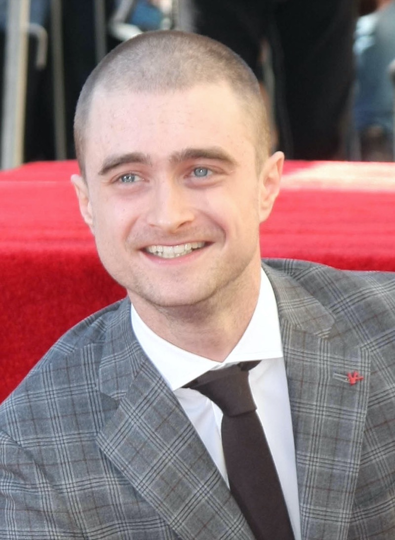 Daniel Radcliffe buzz cut