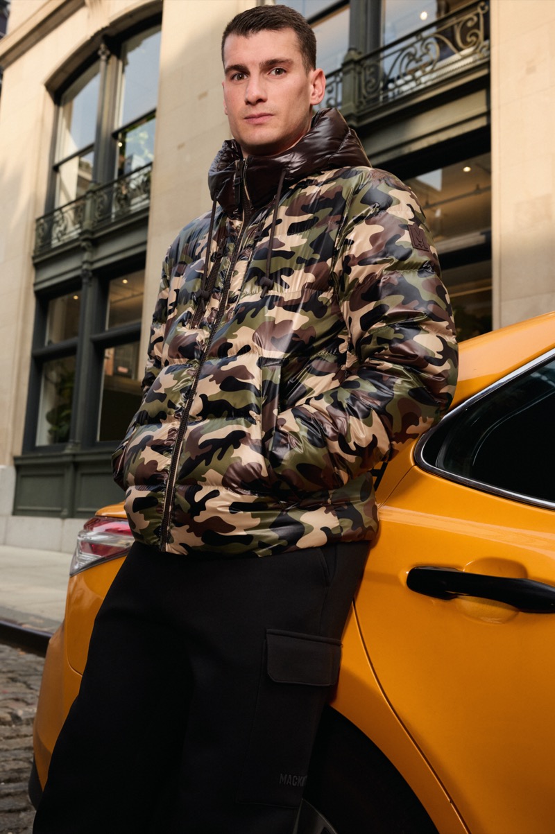 Dominik Livaković fronts the Mackage Protect Your Craft campaign.