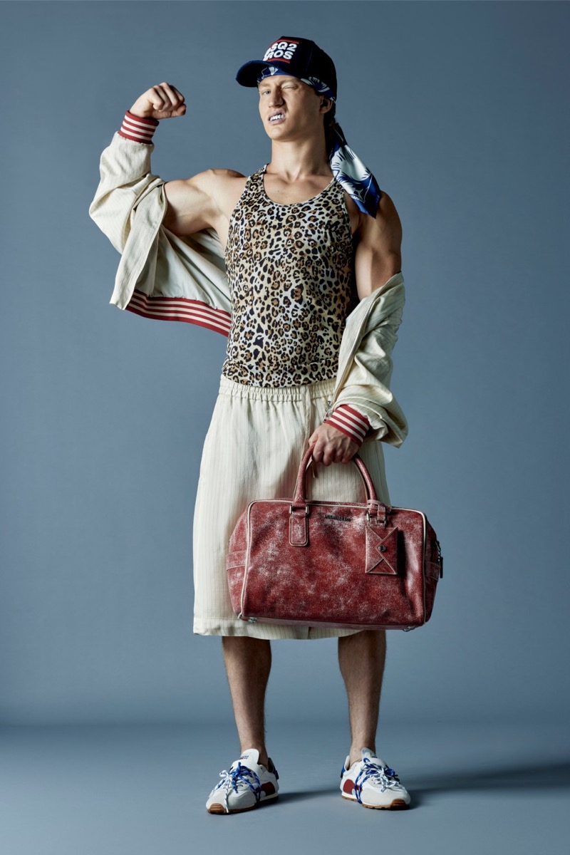 » Dsquared2 Spring 2026 Delivers Muscle, Mischief & Print Dsquared2 Spring Summer 2026 Collection 008
