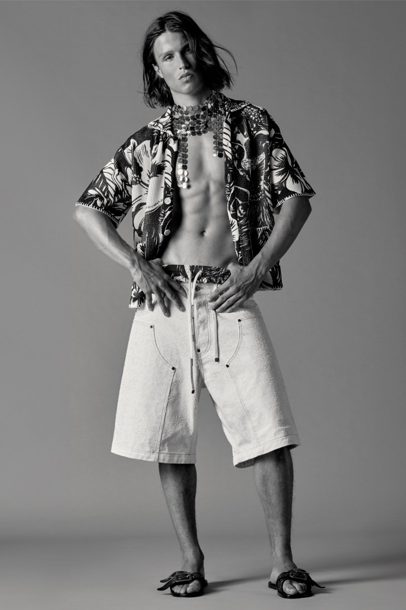 » Dsquared2 Spring 2026 Delivers Muscle, Mischief & Print Dsquared2 Spring Summer 2026 Collection 013