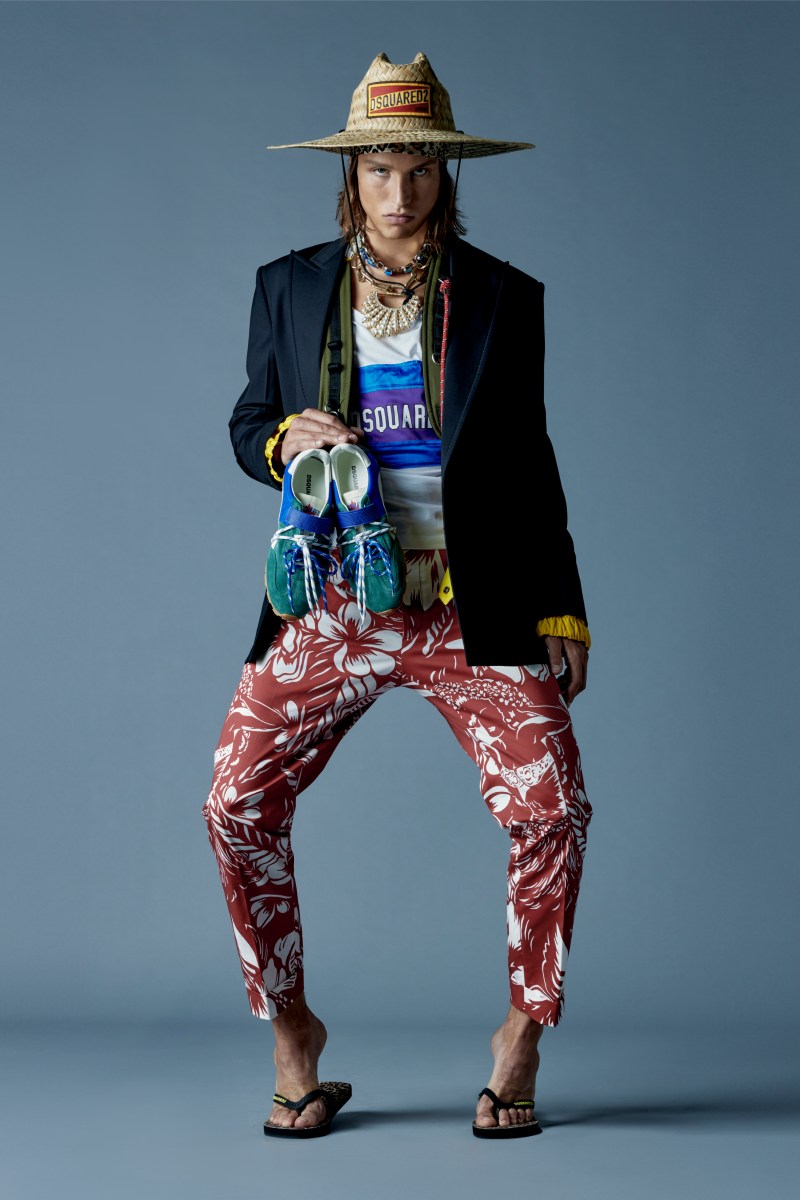 » Dsquared2 Spring 2026 Delivers Muscle, Mischief & Print Dsquared2 Spring Summer 2026 Collection 015
