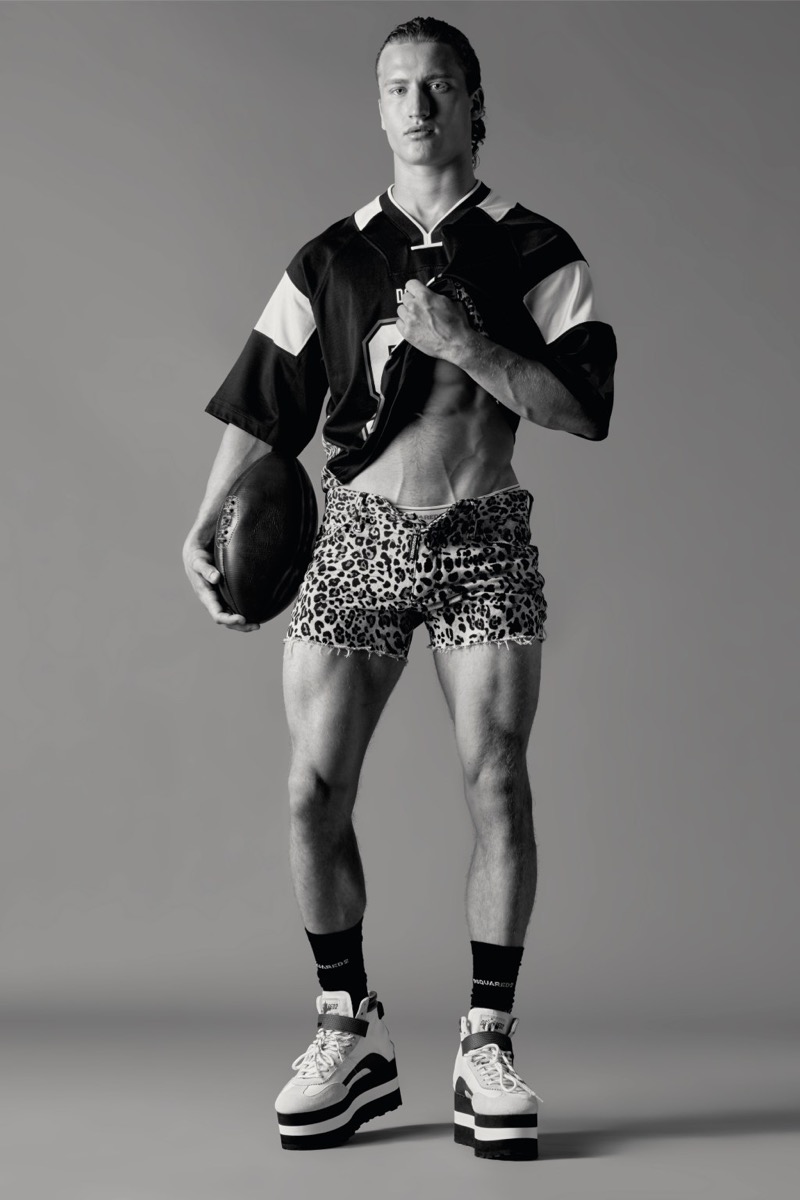 » Dsquared2 Spring 2026 Delivers Muscle, Mischief & Print Dsquared2 Spring Summer 2026 Collection 016