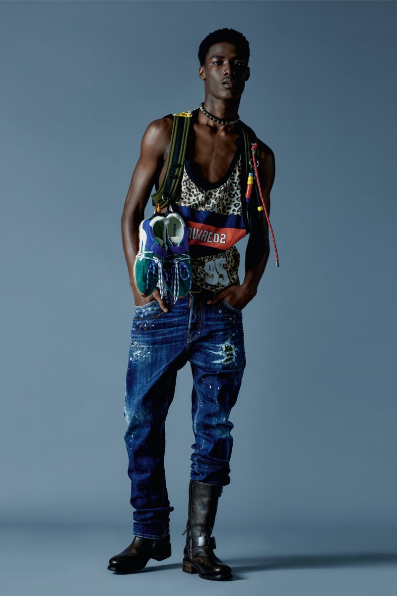 » Dsquared2 Spring 2026 Delivers Muscle, Mischief & Print Dsquared2 Spring Summer 2026 Collection 020