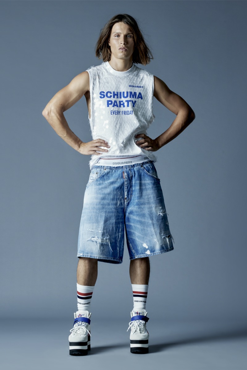 » Dsquared2 Spring 2026 Delivers Muscle, Mischief & Print Dsquared2 Spring Summer 2026 Collection 026