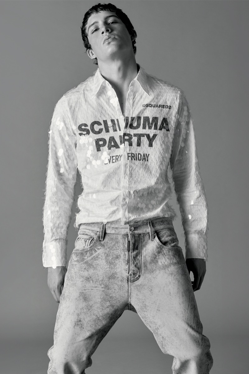 » Dsquared2 Spring 2026 Delivers Muscle, Mischief & Print Dsquared2 Spring Summer 2026 Collection 028