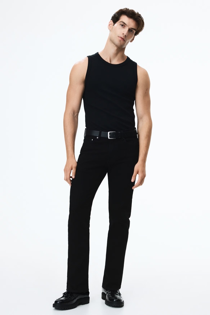 tank tucked into denim men » You’re One Shirt Tuck Away From a Better Outfit tank tucked into denim men