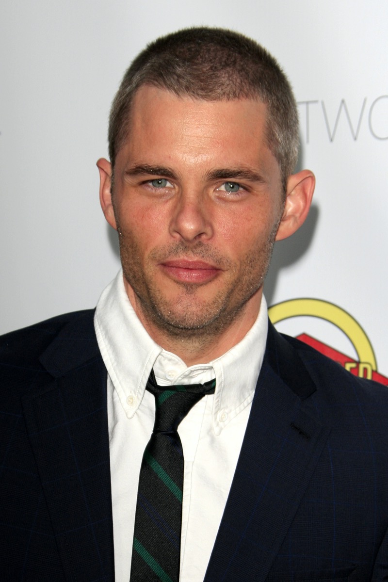 James Marsden buzz cut