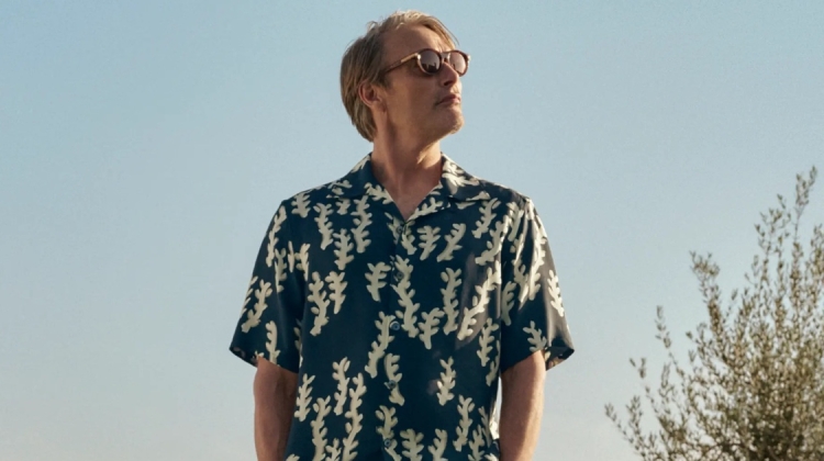 Mads Mikkelsen Channels an Italian Summer with Zegna