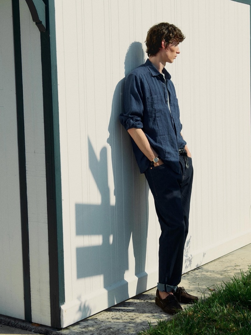 » Massimo Dutti Captures Present-Tense Style in L’Isle-Adam Massimo Dutti Men 003