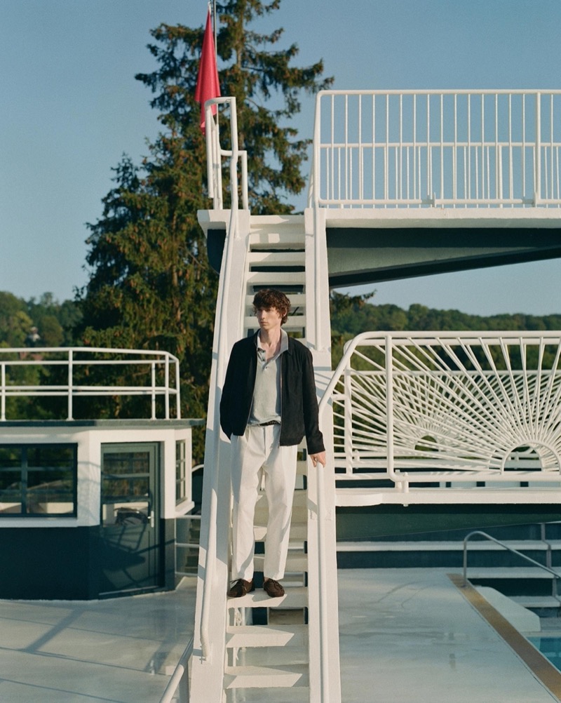 » Massimo Dutti Captures Present-Tense Style in L’Isle-Adam Massimo Dutti Men 008