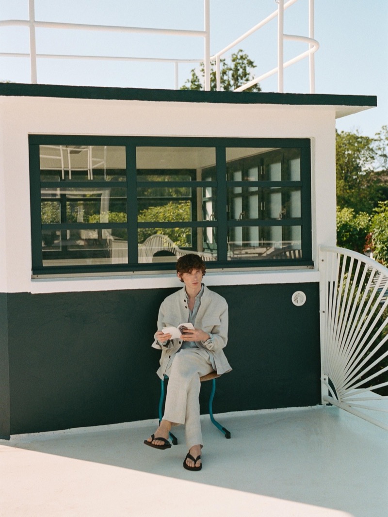 » Massimo Dutti Captures Present-Tense Style in L’Isle-Adam Massimo Dutti Men 017