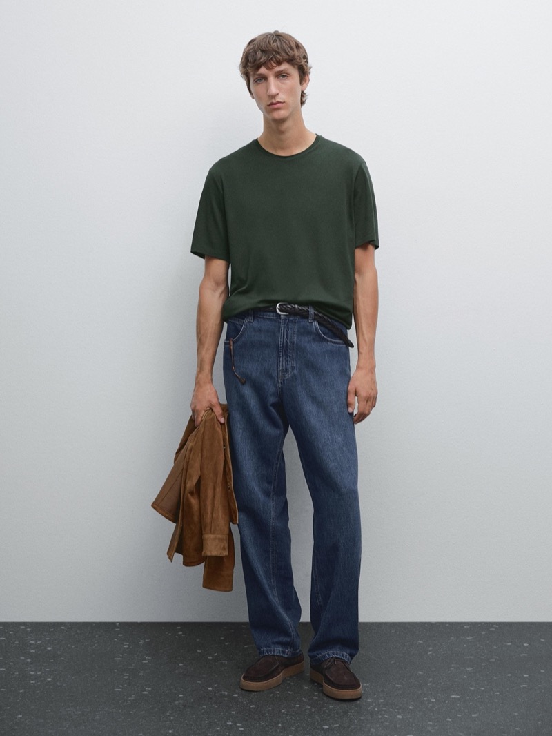 T-shirt tucked into jeans men » You’re One Shirt Tuck Away From a Better Outfit T-shirt tucked into jeans men