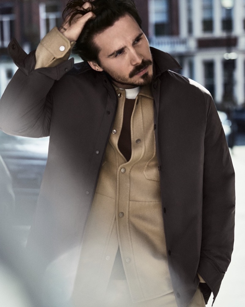 » Brooklyn Beckham Takes London for Moncler's Pre-Fall 2025 Ad Moncler Pre Fall 2025 Campaign 002
