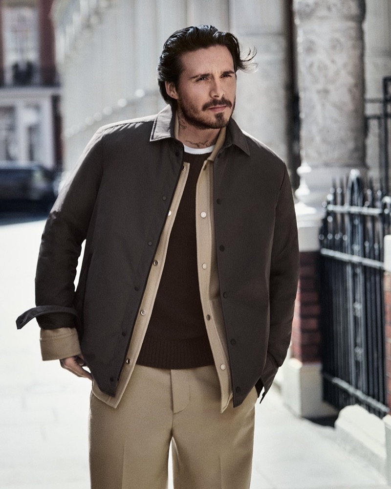 » Brooklyn Beckham Takes London for Moncler's Pre-Fall 2025 Ad Moncler Pre Fall 2025 Campaign 003