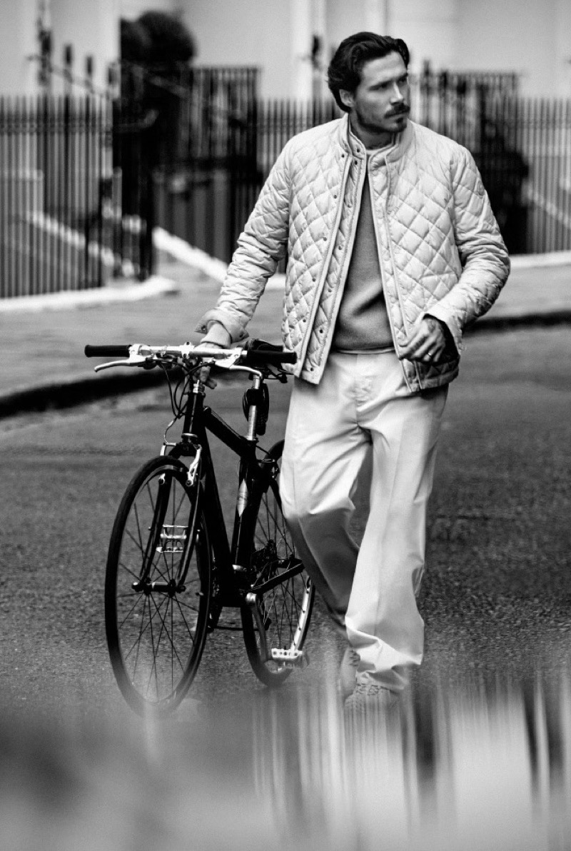 » Brooklyn Beckham Takes London for Moncler's Pre-Fall 2025 Ad Moncler Pre Fall 2025 Campaign 007