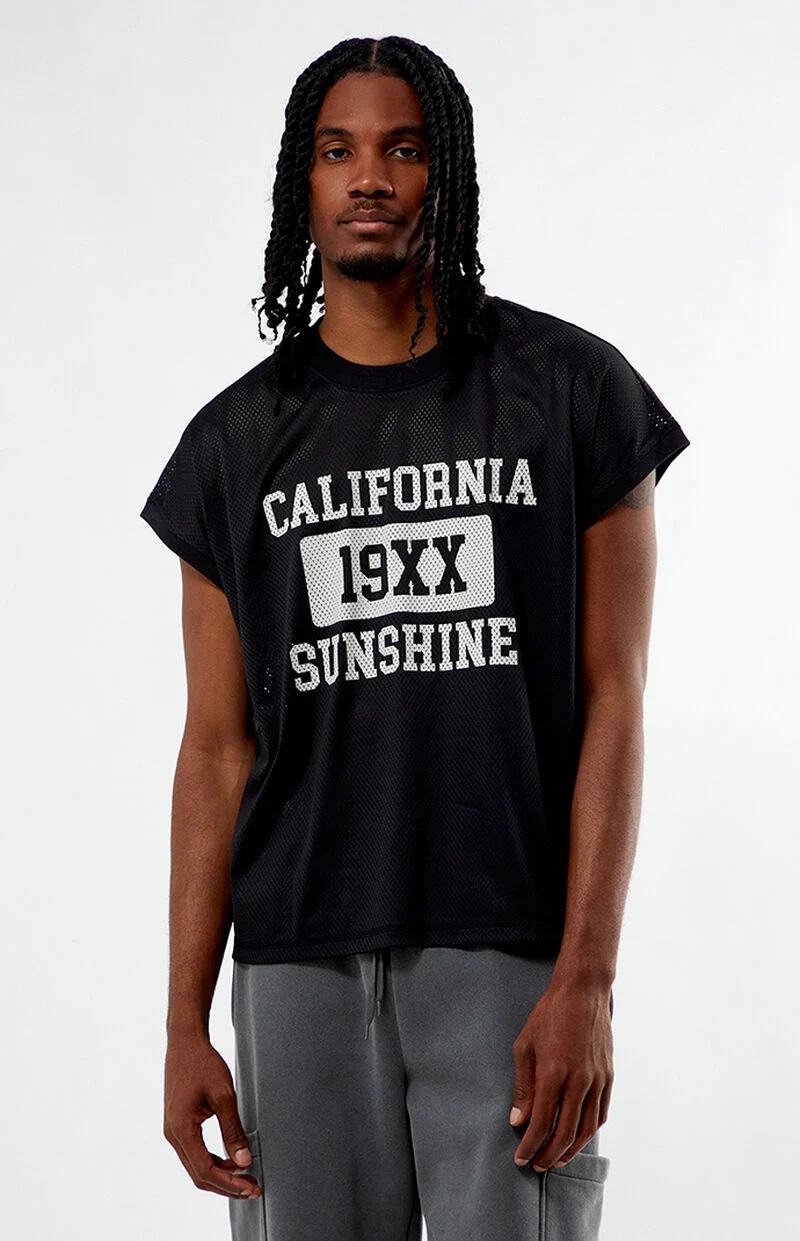 Pacsun Physical Education Boxy Muscle Jersey » 7 Y2K Jersey Styles That Make the 2000s Feel Next Gen Pacsun Physical Education Boxy Muscle Jersey