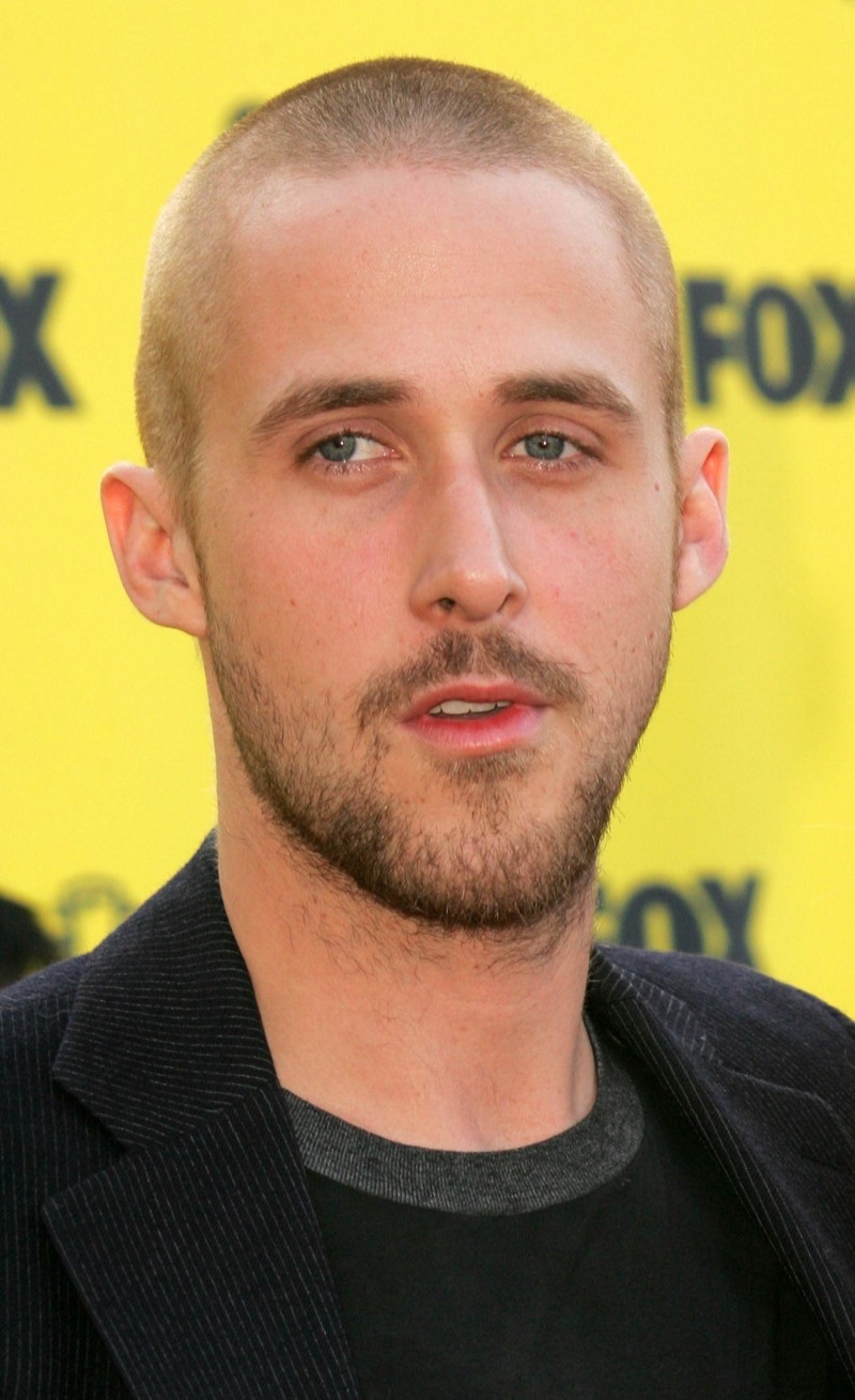 Ryan Gosling buzz cut