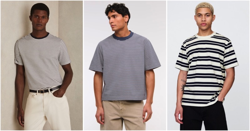 From subtle lines to bold bands, the striped T-shirt remains one of summer’s most reliable players. » Why You’ll Always Come Back to the Striped T-shirt From subtle lines to bold bands, the striped T-shirt remains one of summer’s most reliable players.