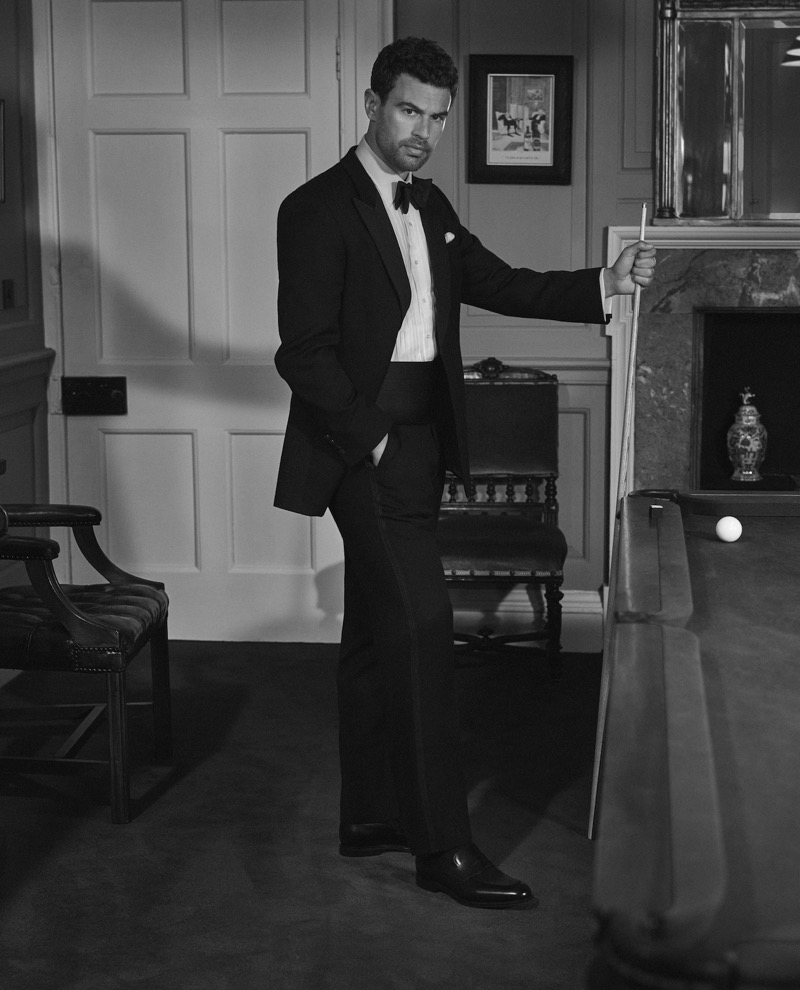 » Theo James Makes Himself at Home in Church’s Fall 2025 Ad Theo James Churchs Fall Winter 2025 Campaign 004