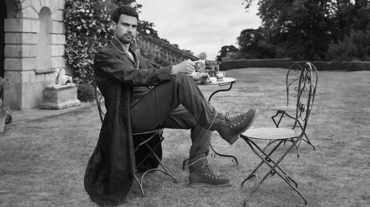 Theo James Makes Himself at Home in Church’s Fall 2025 Ad