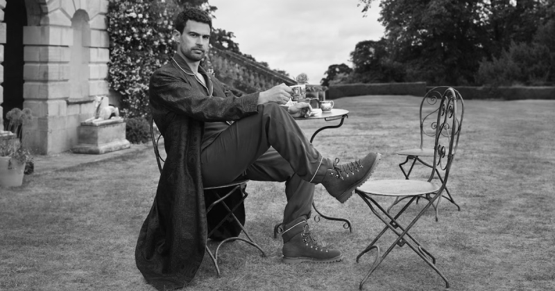 Theo James for Churchs Fall Winter 2025 Campaign