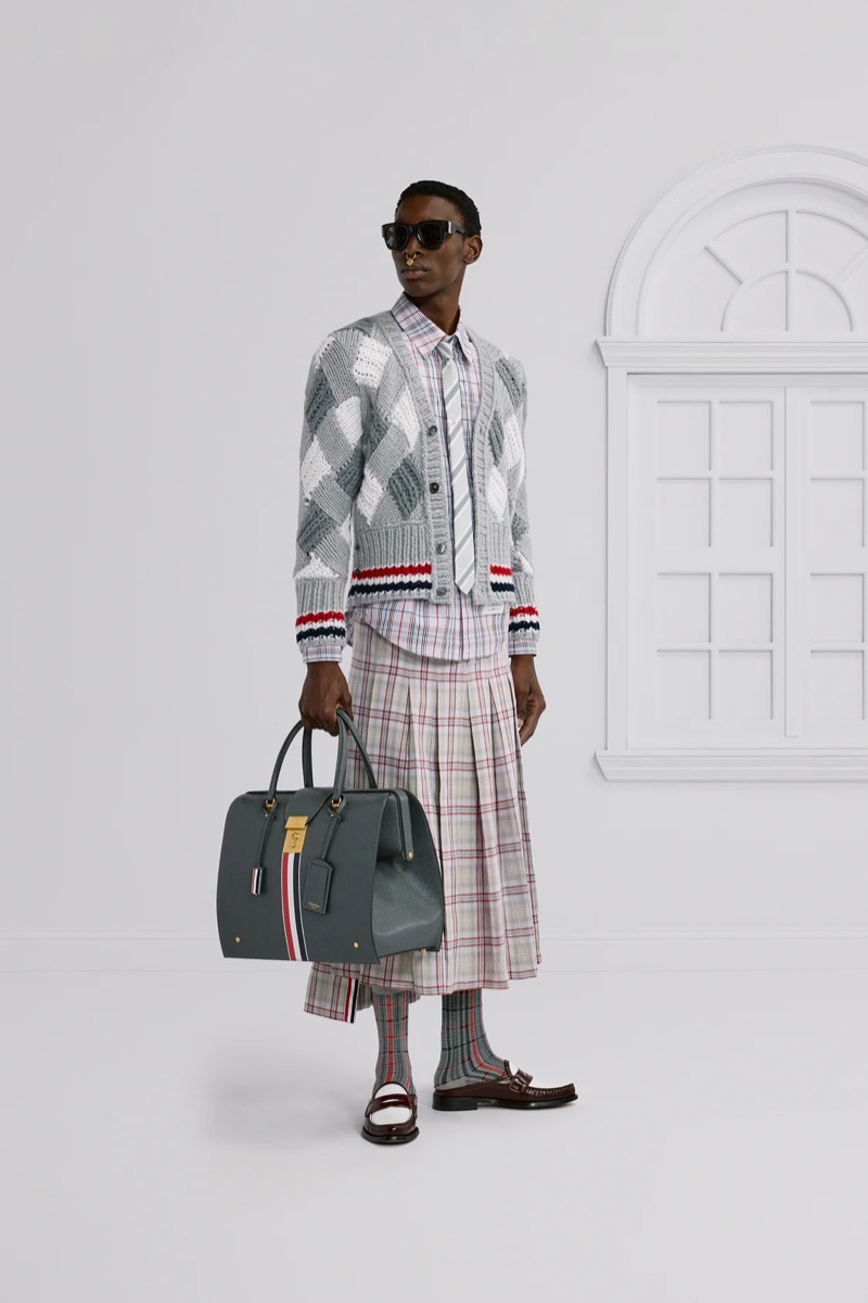 » Thom Browne Spring 2026 Marches to Its Own Rulebook Thom Browne Spring 2026 002