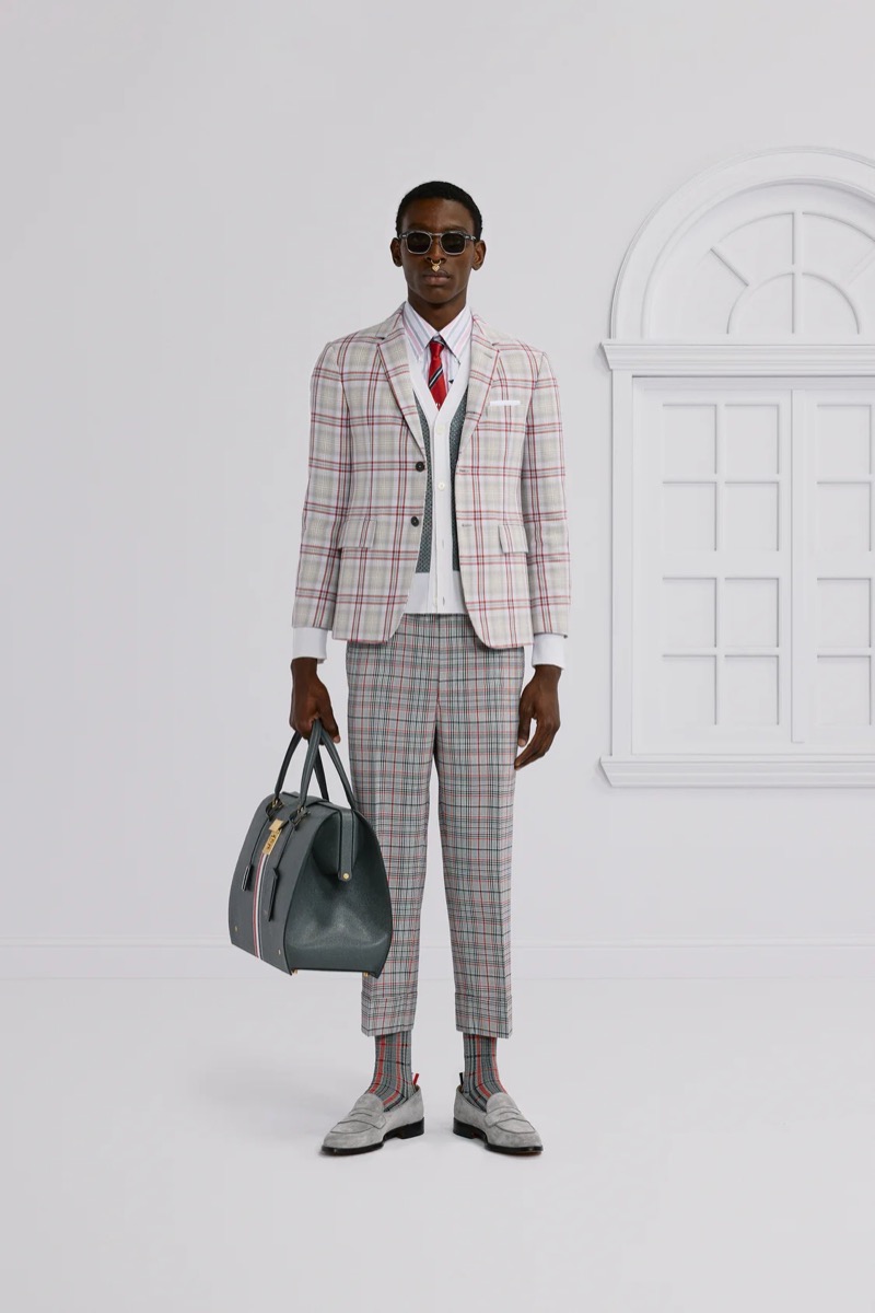 » Thom Browne Spring 2026 Marches to Its Own Rulebook Thom Browne Spring 2026 003