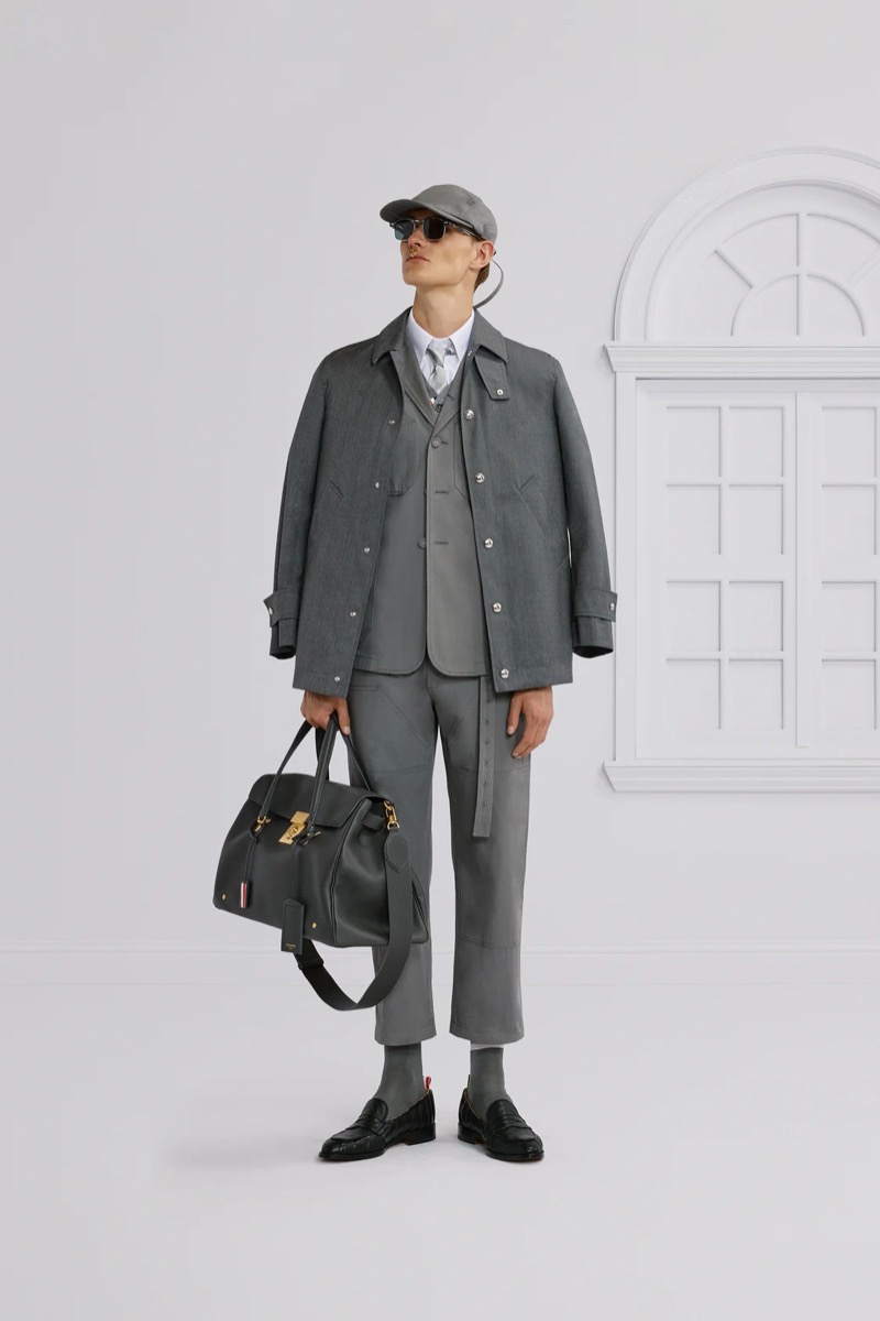 » Thom Browne Spring 2026 Marches to Its Own Rulebook Thom Browne Spring 2026 009