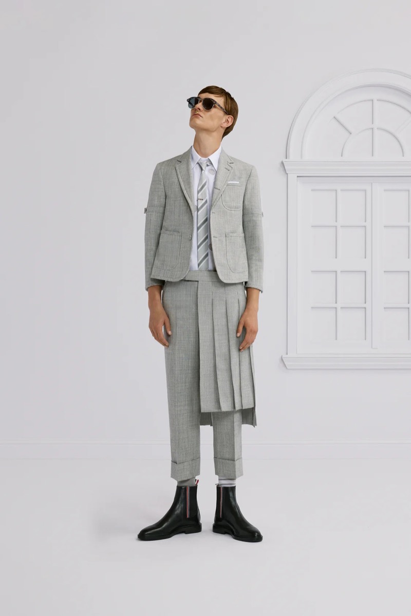 » Thom Browne Spring 2026 Marches to Its Own Rulebook Thom Browne Spring 2026 012