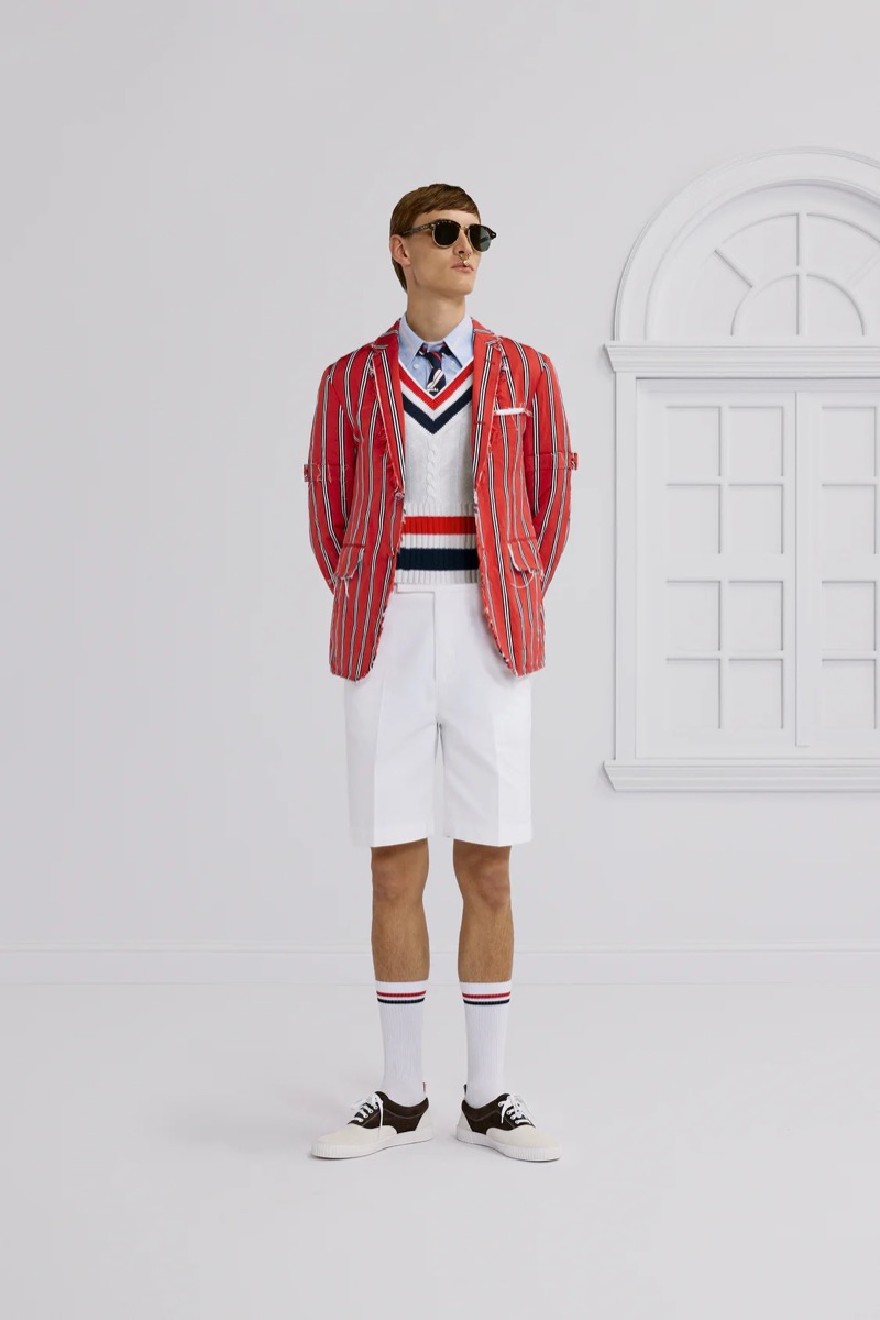 » Thom Browne Spring 2026 Marches to Its Own Rulebook Thom Browne Spring 2026 016