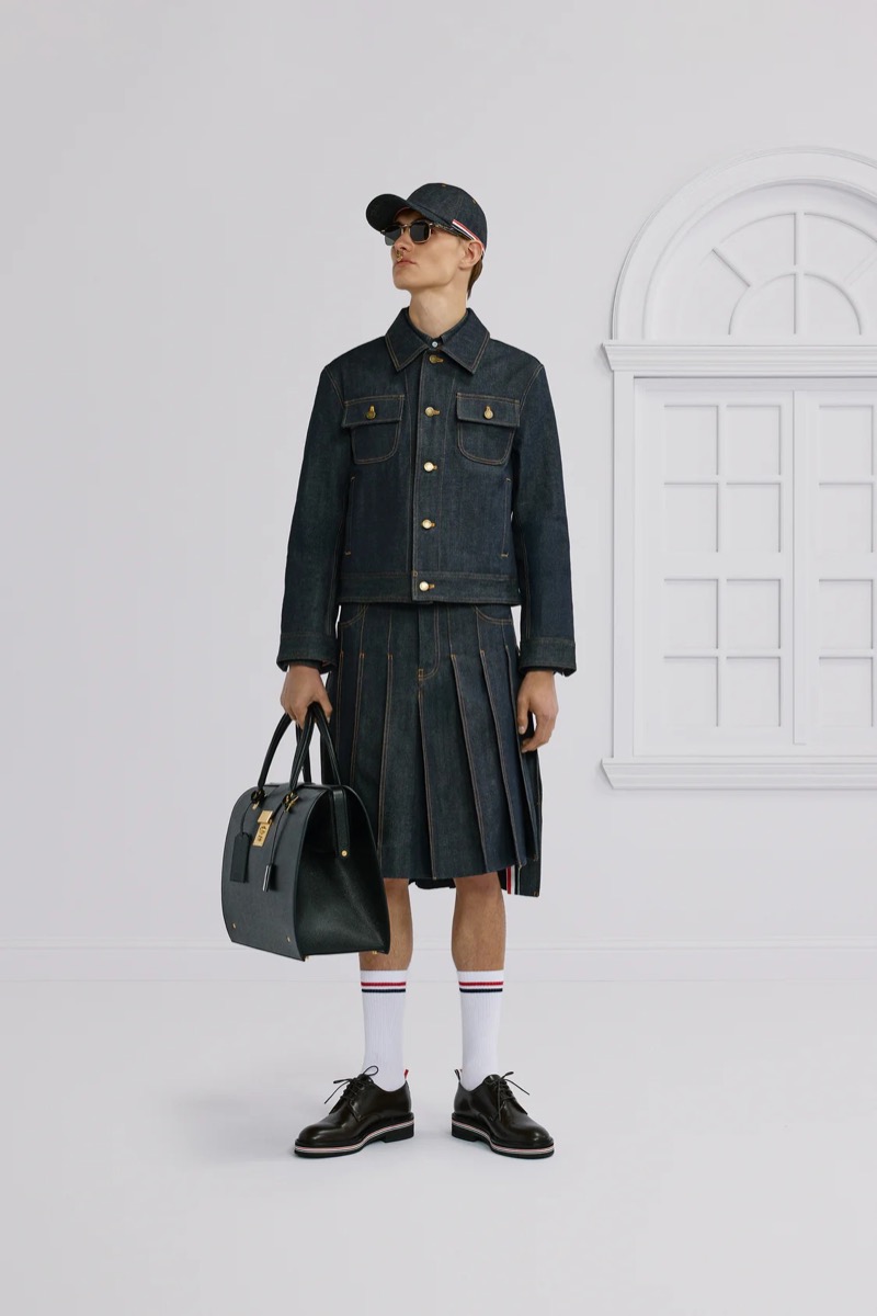 » Thom Browne Spring 2026 Marches to Its Own Rulebook Thom Browne Spring 2026 021