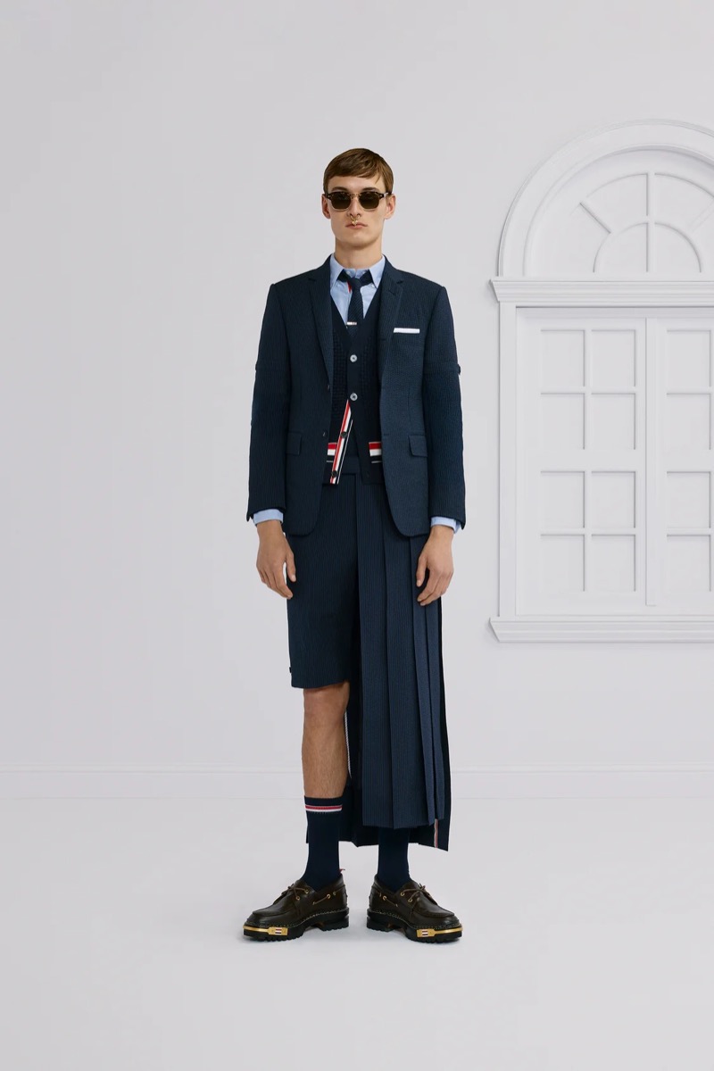 » Thom Browne Spring 2026 Marches to Its Own Rulebook Thom Browne Spring 2026 023
