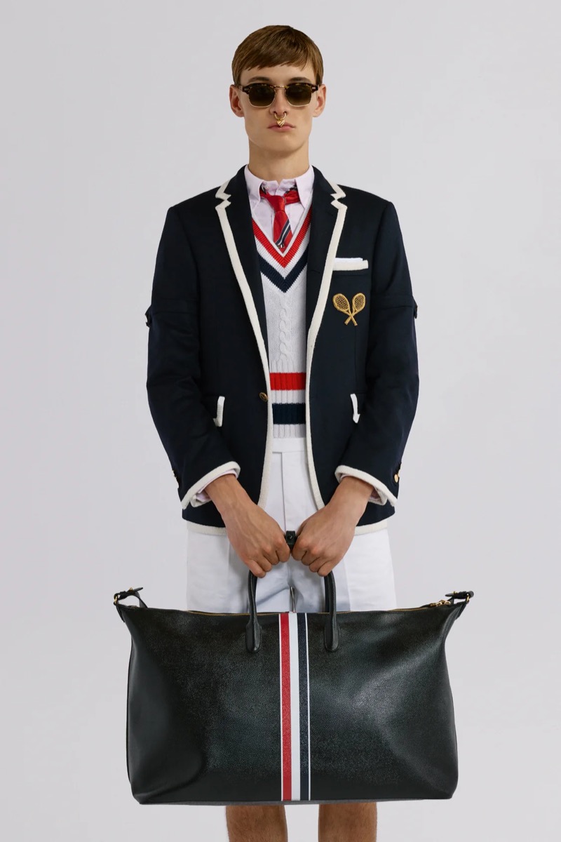 » Thom Browne Spring 2026 Marches to Its Own Rulebook Thom Browne Spring 2026 036