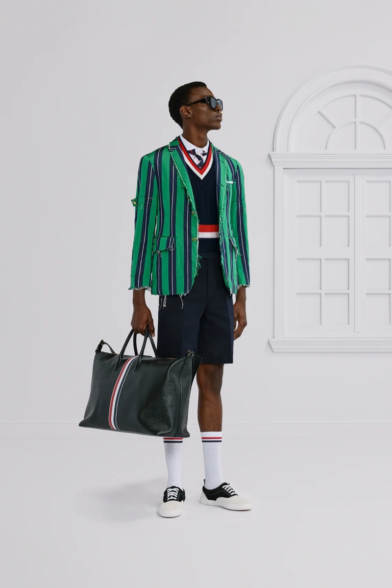 » Thom Browne Spring 2026 Marches to Its Own Rulebook Thom Browne Spring 2026 038