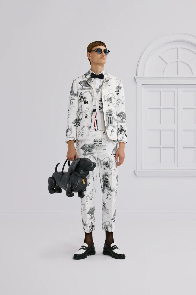 » Thom Browne Spring 2026 Marches to Its Own Rulebook Thom Browne Spring 2026 046