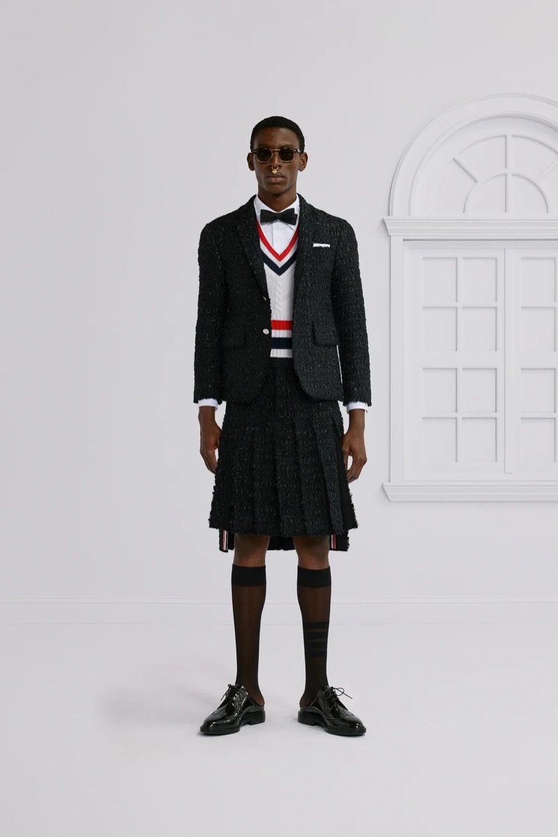 » Thom Browne Spring 2026 Marches to Its Own Rulebook Thom Browne Spring 2026 047