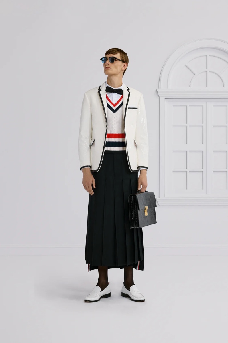 » Thom Browne Spring 2026 Marches to Its Own Rulebook Thom Browne Spring 2026 052