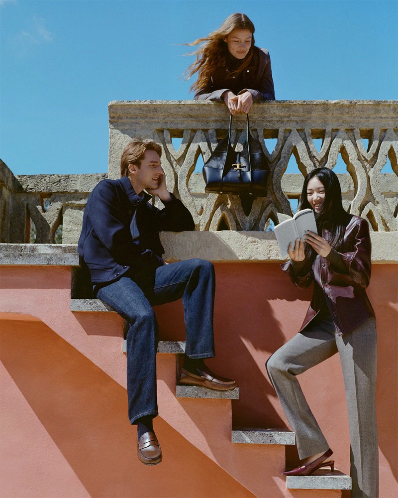 » Tod’s Channels Slow Luxury for Pre-Fall 2025 Campaign Tods Pre Fall 2025 Campaign 001