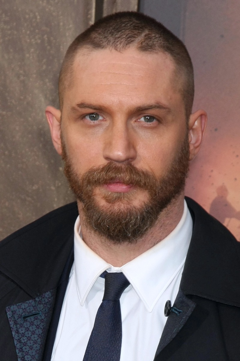 Tom Hardy buzz cut