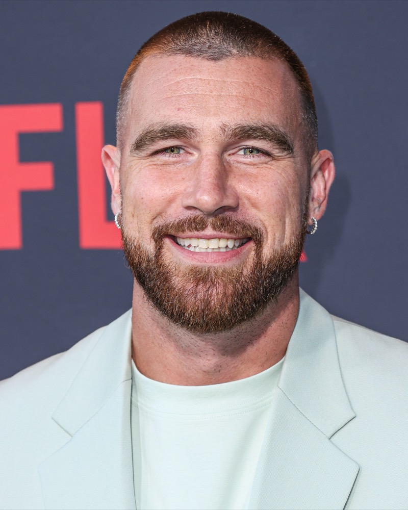 Travis Kelce buzz cut